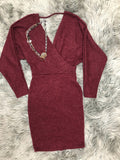 Madison Ribbed Knit Sweater Dress