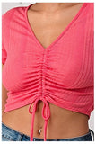 Coco Ruched Crop Top