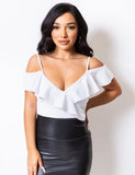 Janet Ruffle Bodysuit